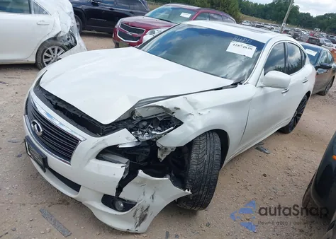 2013 Infiniti M37X из США, поврежденный, VIN JN1BY1AR6DM604318